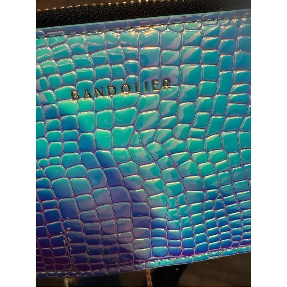 Bandolier Ariel pearl iridescent crossbody pouch/bag purse